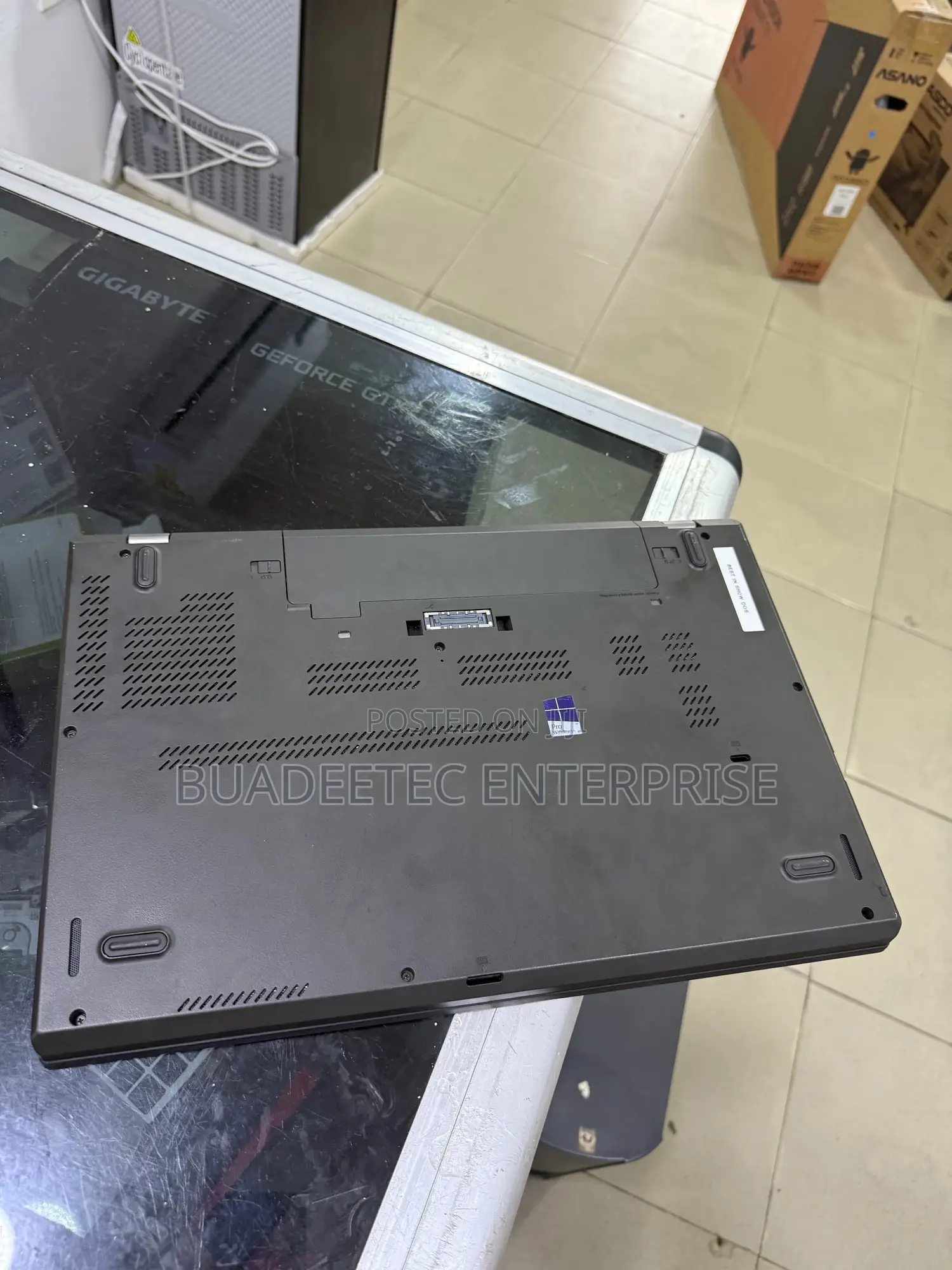 Laptop Lenovo ThinkPad P50s 8GB Intel Core i7 SSD 256GB