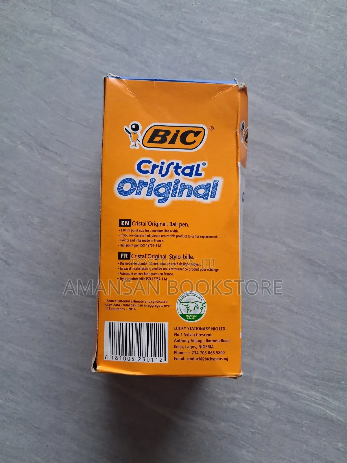 Original Cristal Bic Pen (Blue)