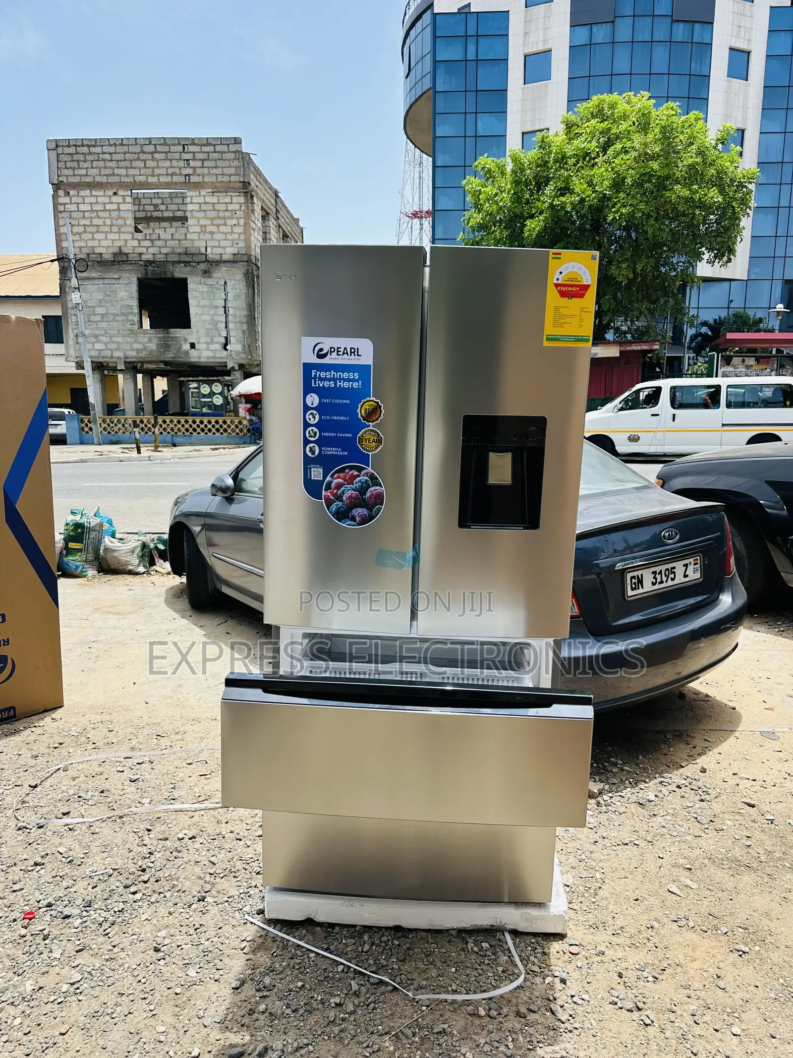 Eco Friendly Pf-702mdixwd-2b. 531l ——Pearl Fridge Four Doors