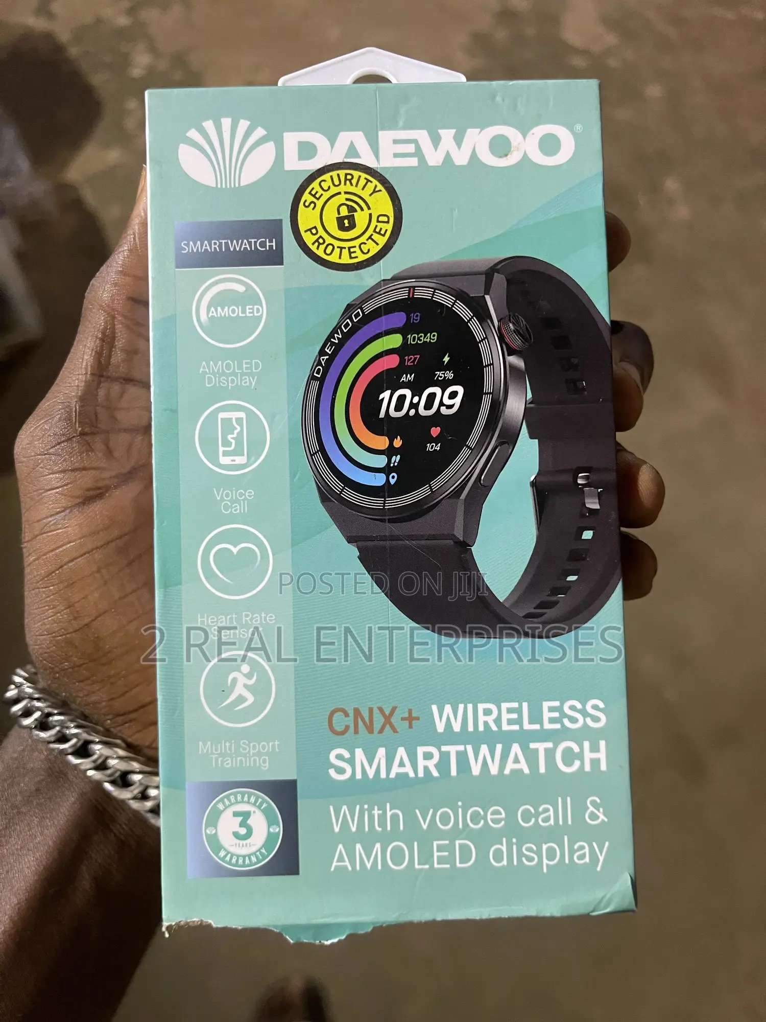 Daewoo Cnx+ Wireless Smartwatch, Model Avs1633