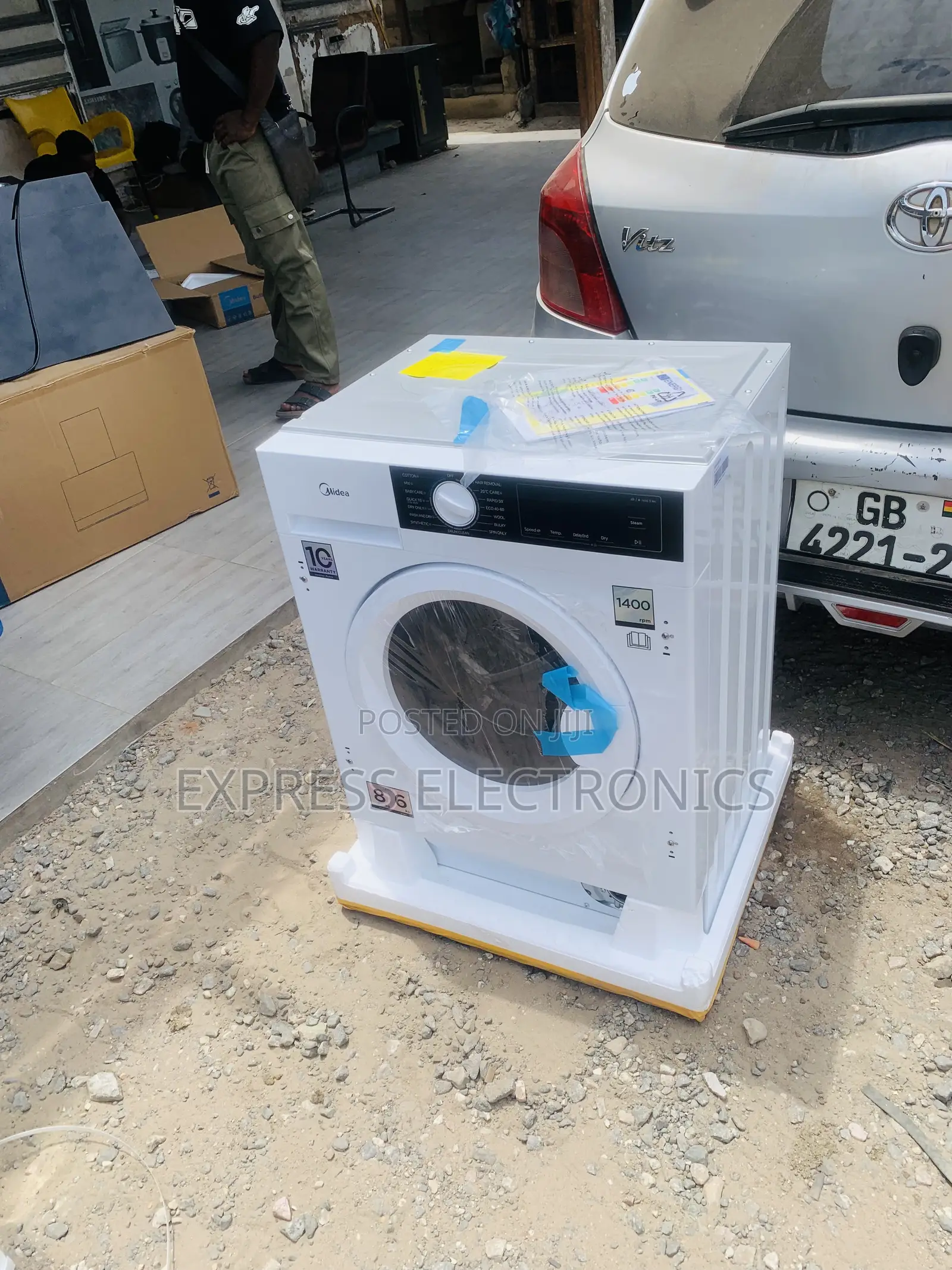 Grab the New White ——8/6kg Mfa06d80b/W Midea