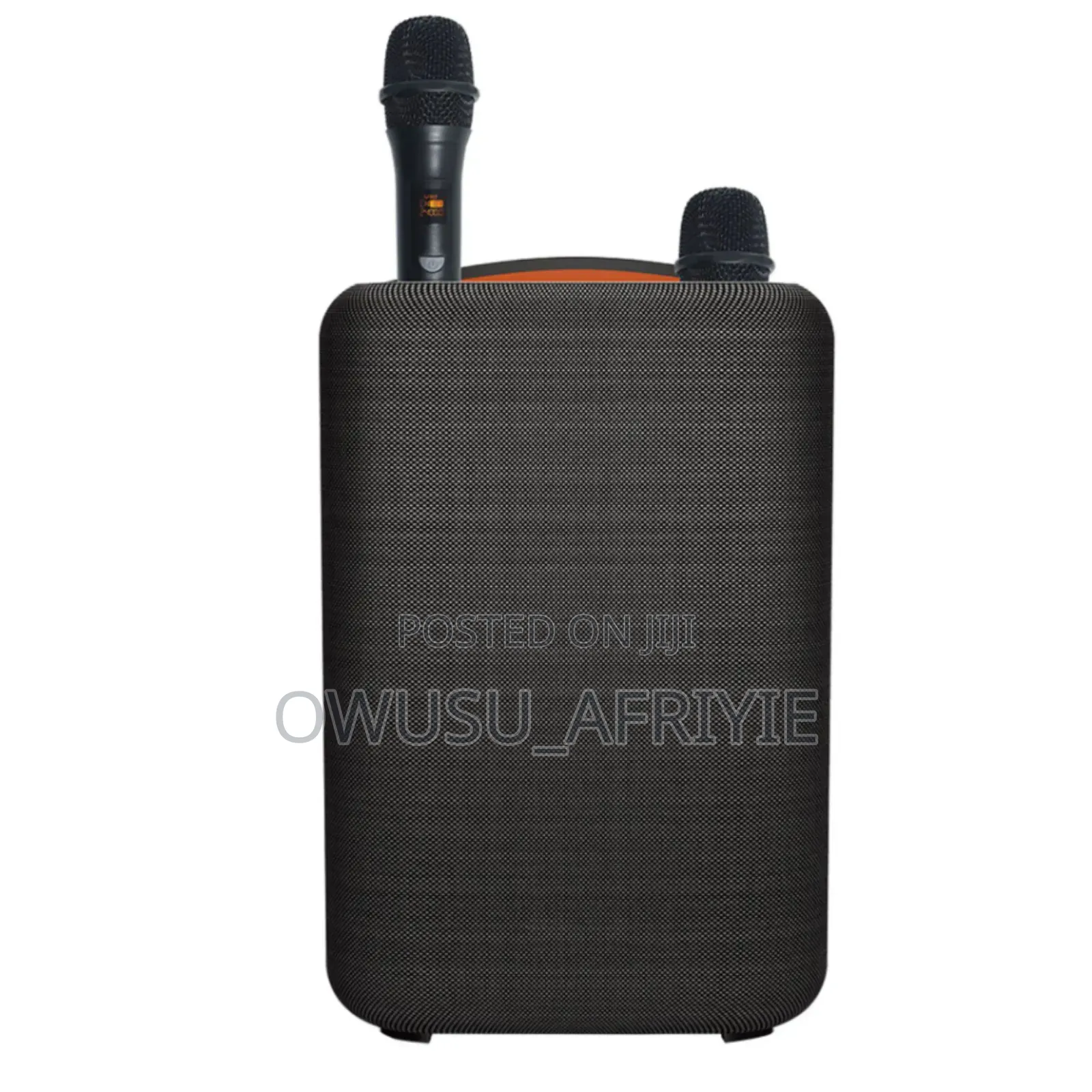 50w Bt Portable Outdoor Karaoke Speaker With Two Mics