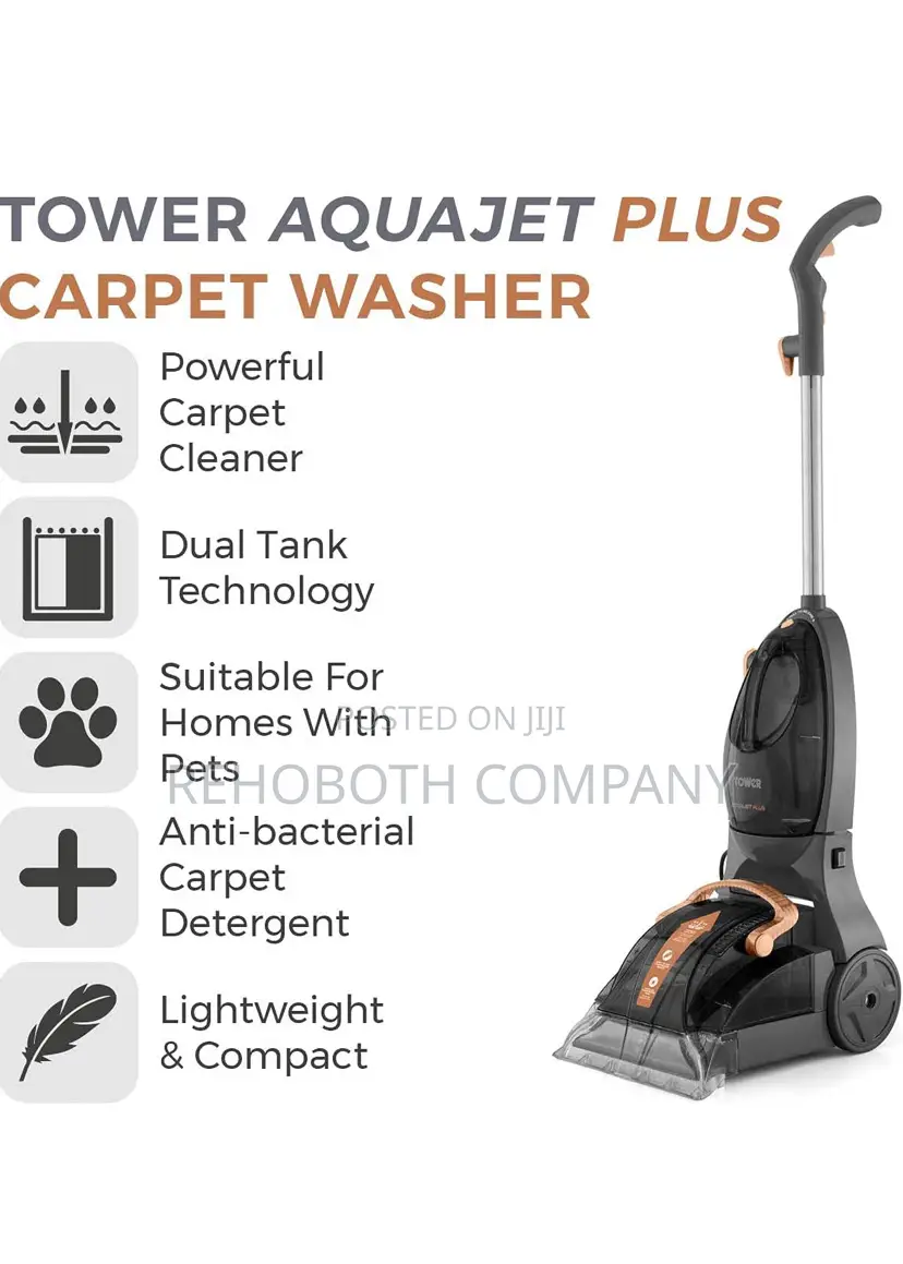 Tower T548003 TCW Aquajet Plus Carpet Washer