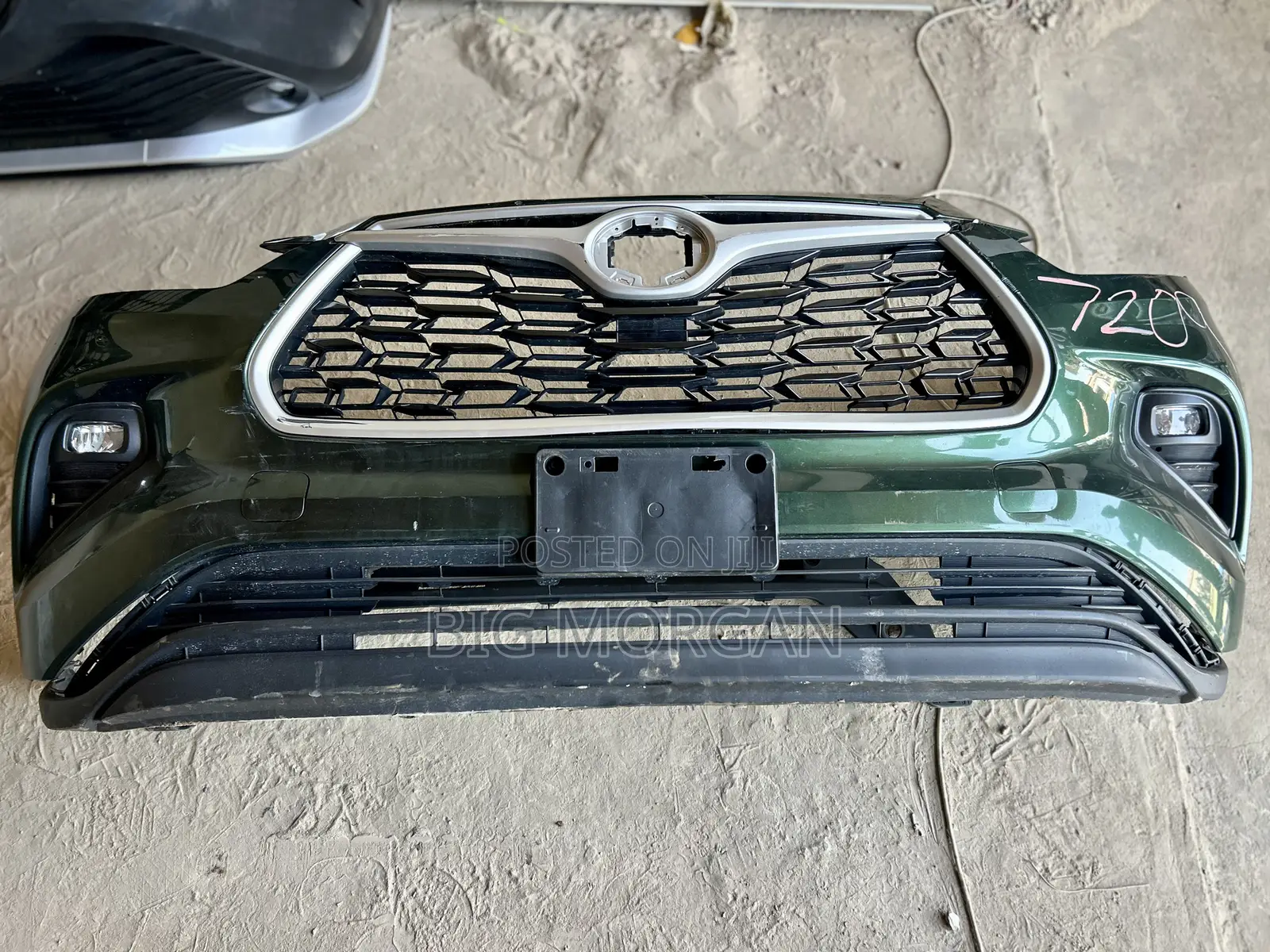 Toyota Highlander 2020-2023 Front Bumper Complete and All Kind Parts