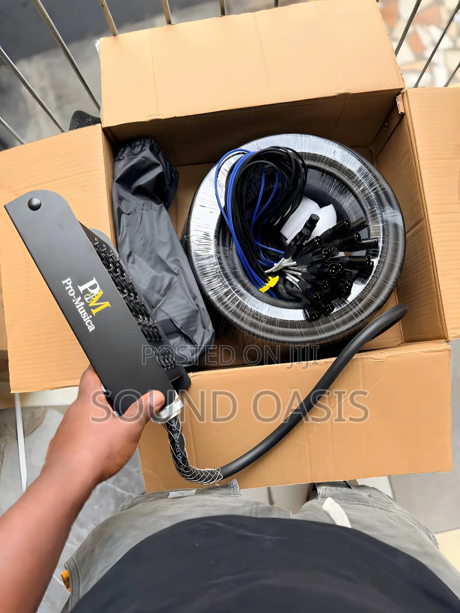 Pro-Musica 50m 16-Channel Audio Snake Cable System(Audio Link)