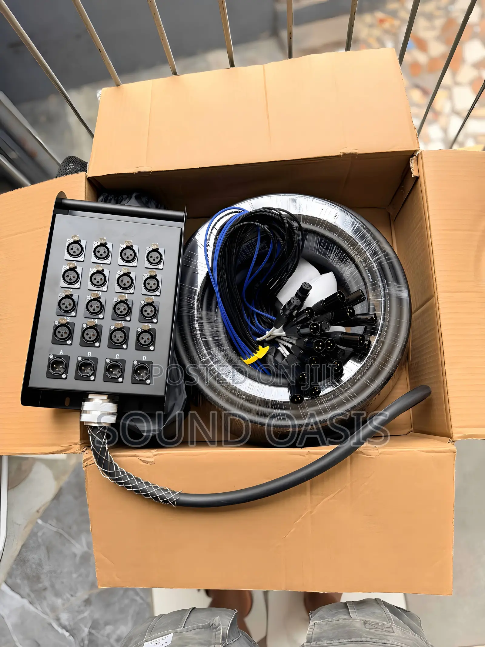 Pro-Musica 50m 16-Channel Audio Snake Cable System(Audio Link)