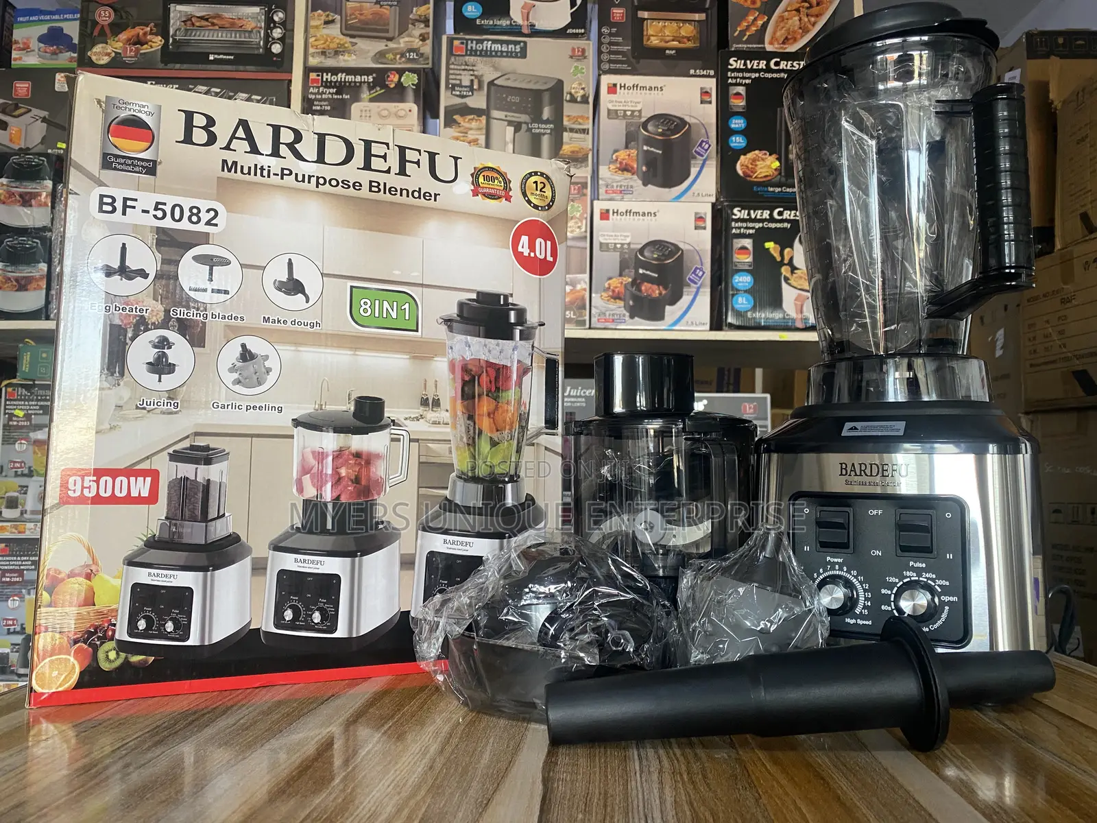 8in1 Blender With Pure Copper And 4l Blender Jar( Multi Functional)