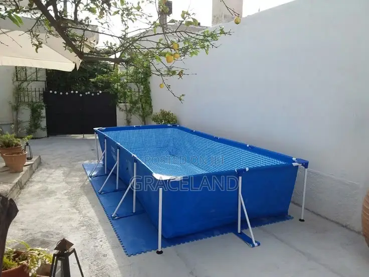 This Is Original Inflatable Swimming Pool Rectangular 4.50mx2.20mx84cm