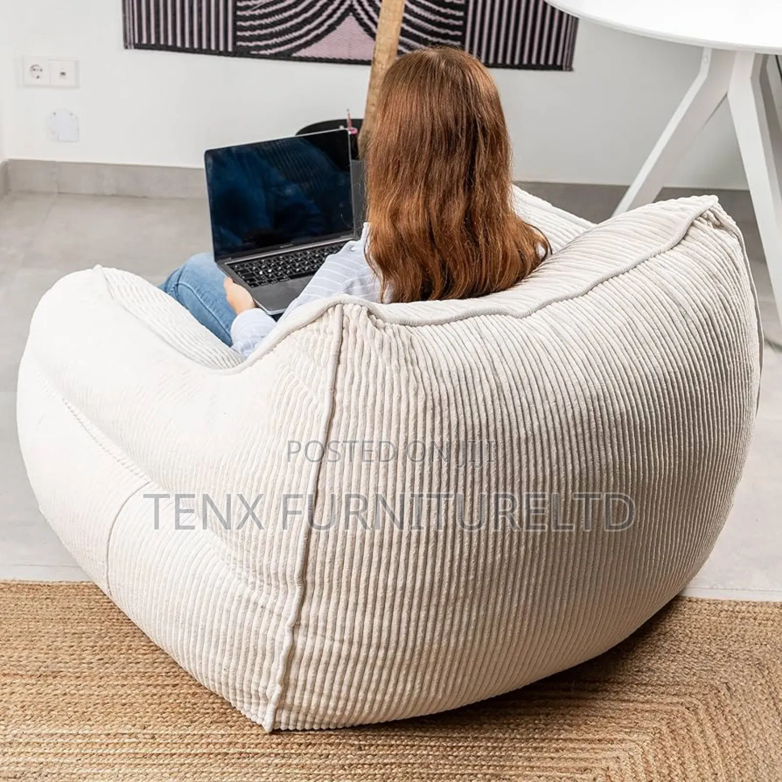 Bean Bag/Sofa (Xxl Large) Off-White