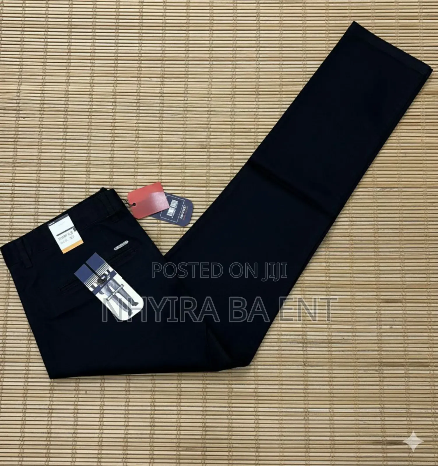 Delacruz Stretch Khaki Trousers