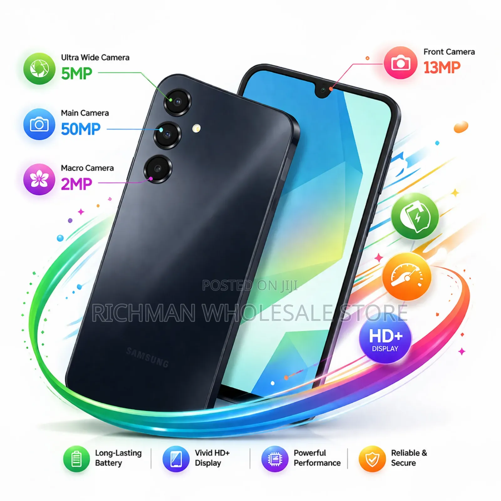 New Samsung Galaxy A16 128 GB Black