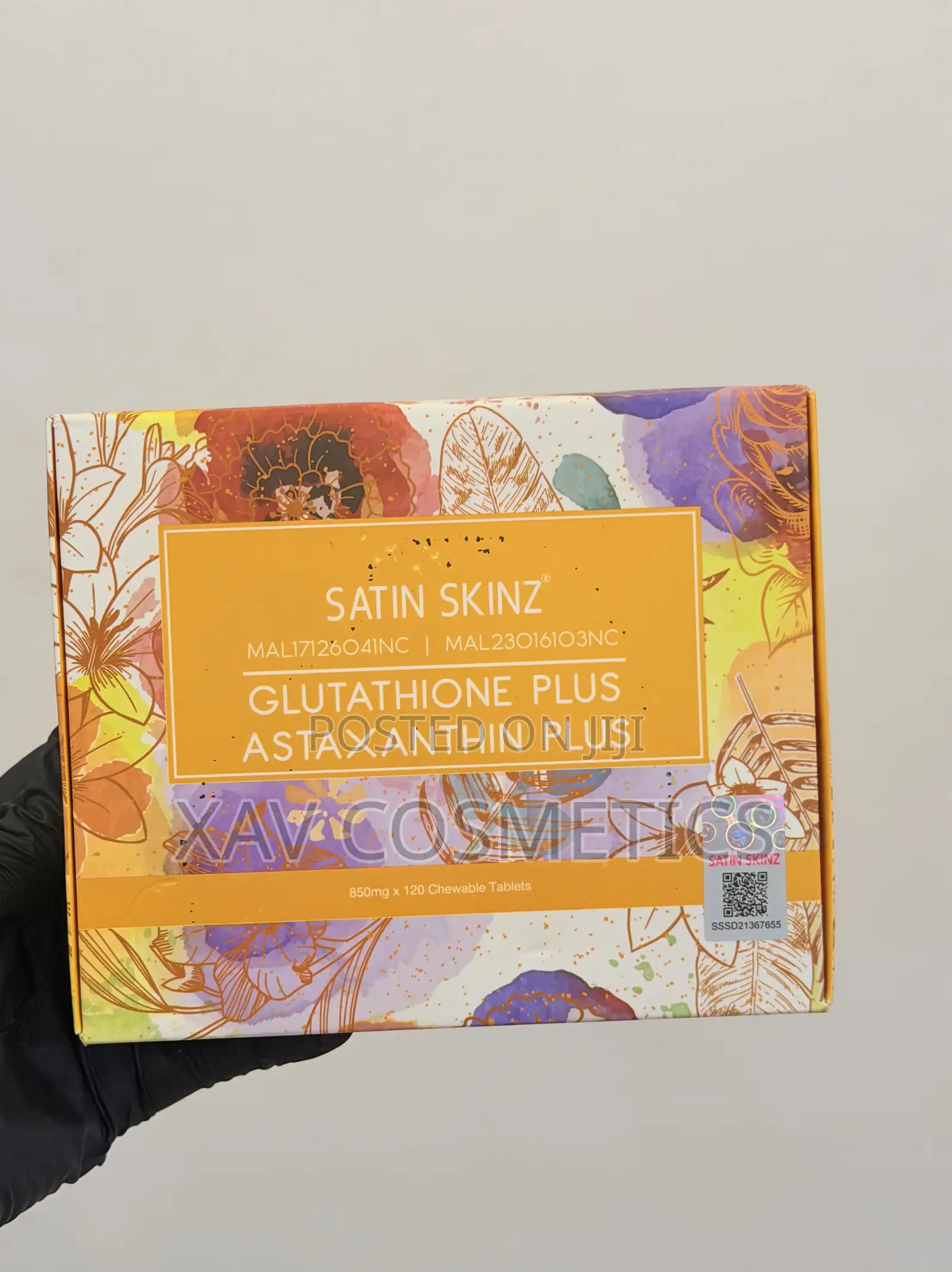 Satin Skinz Glutathione Plus Astaxanthin Plus