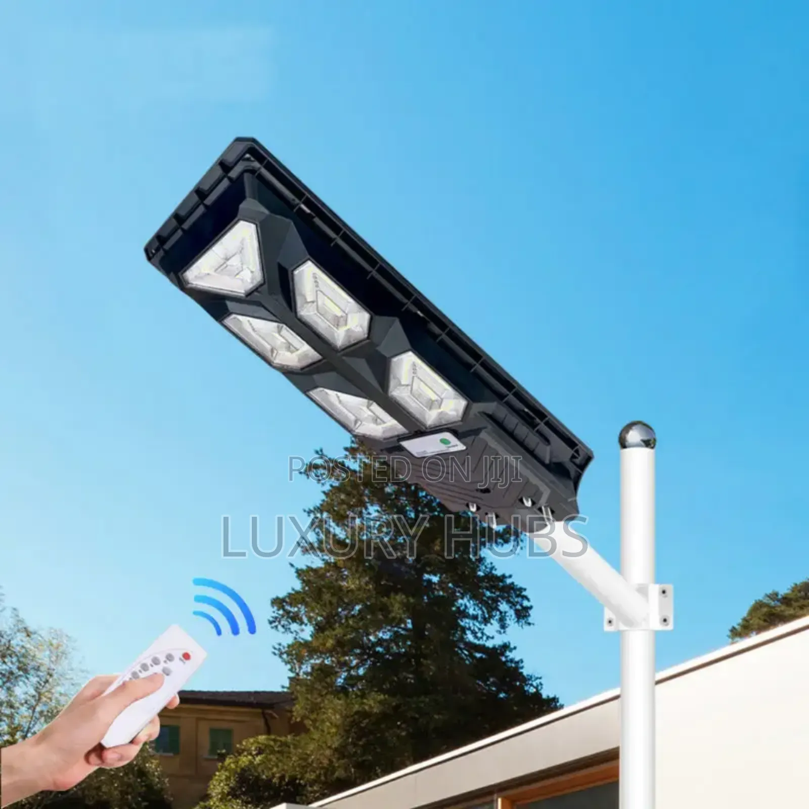 500w Solar Street Light With Mounting Rod