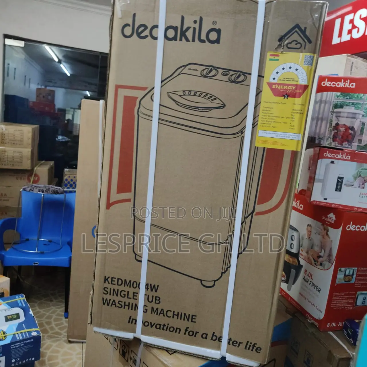 Top Rated 7kg Top Load Washing Machine From Decakila