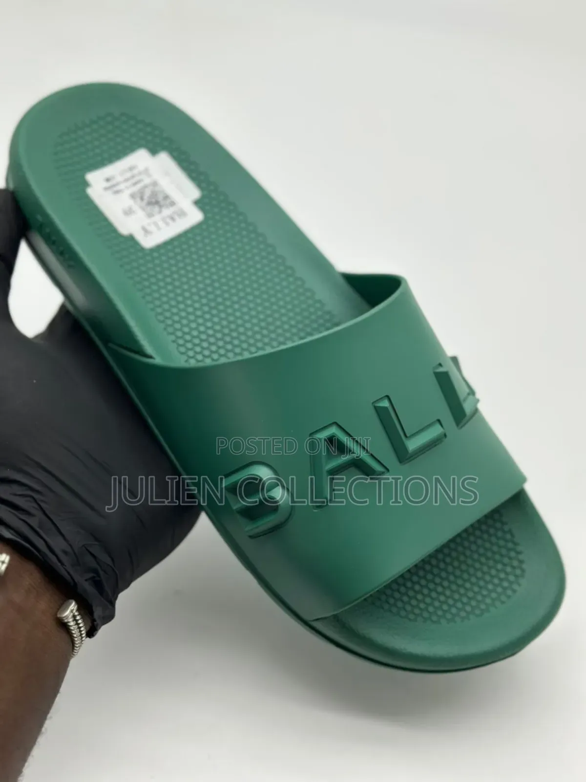 Bally Man Og Slides Green and Black