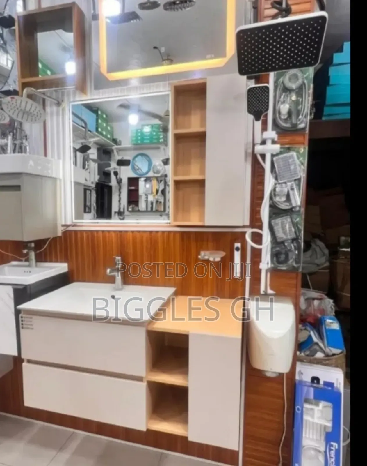 Cabinet Basin With Led Mirror-100cm