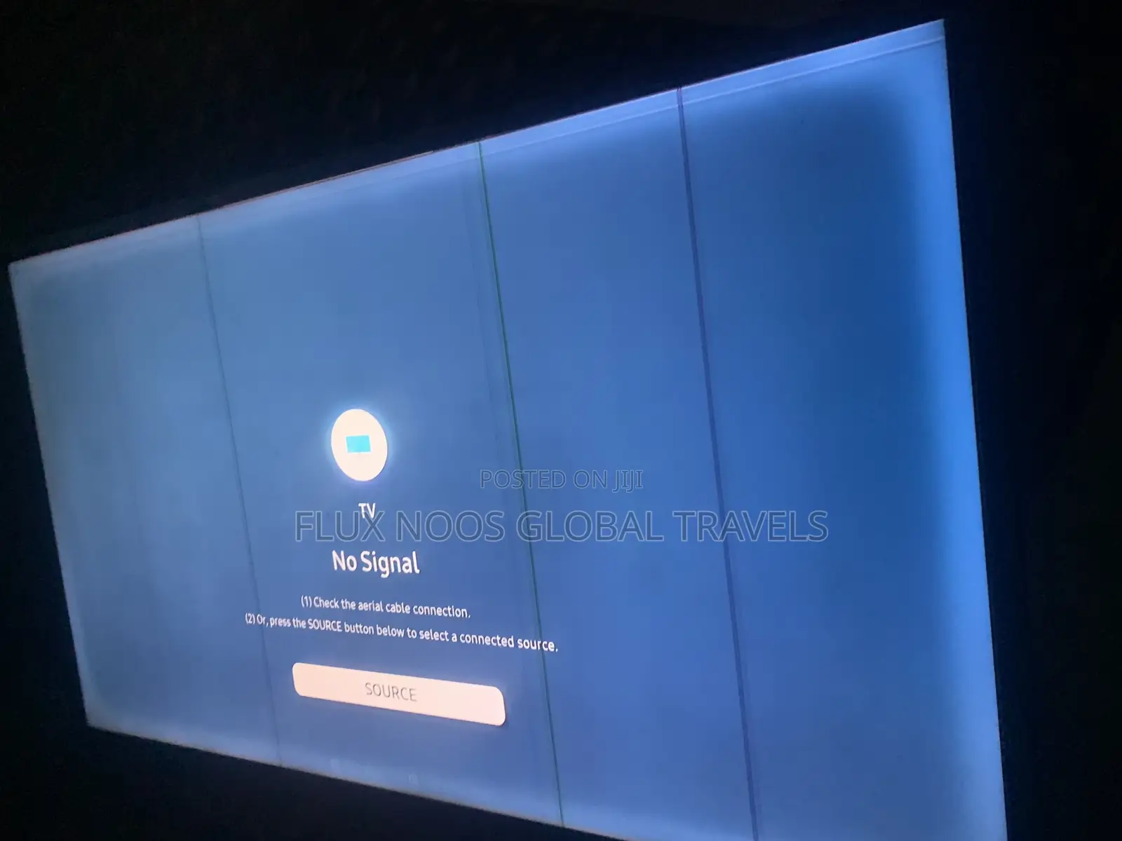 Original 43 Inch Samsung Tv. Screen Delays Before Coming