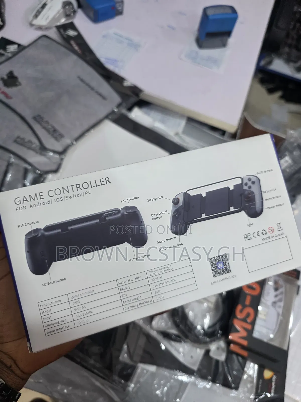 Wireless Game Controller for Phone and Other Devices