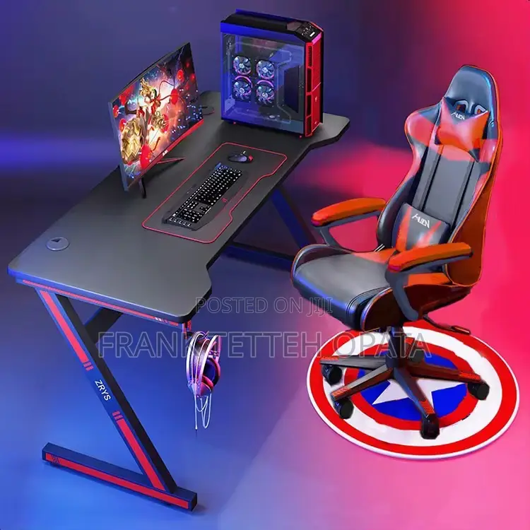 Gaming Table Black