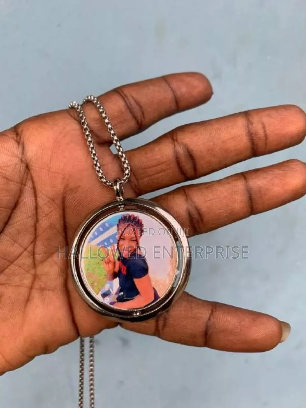 Sublimation Rotating Necklace/Chain