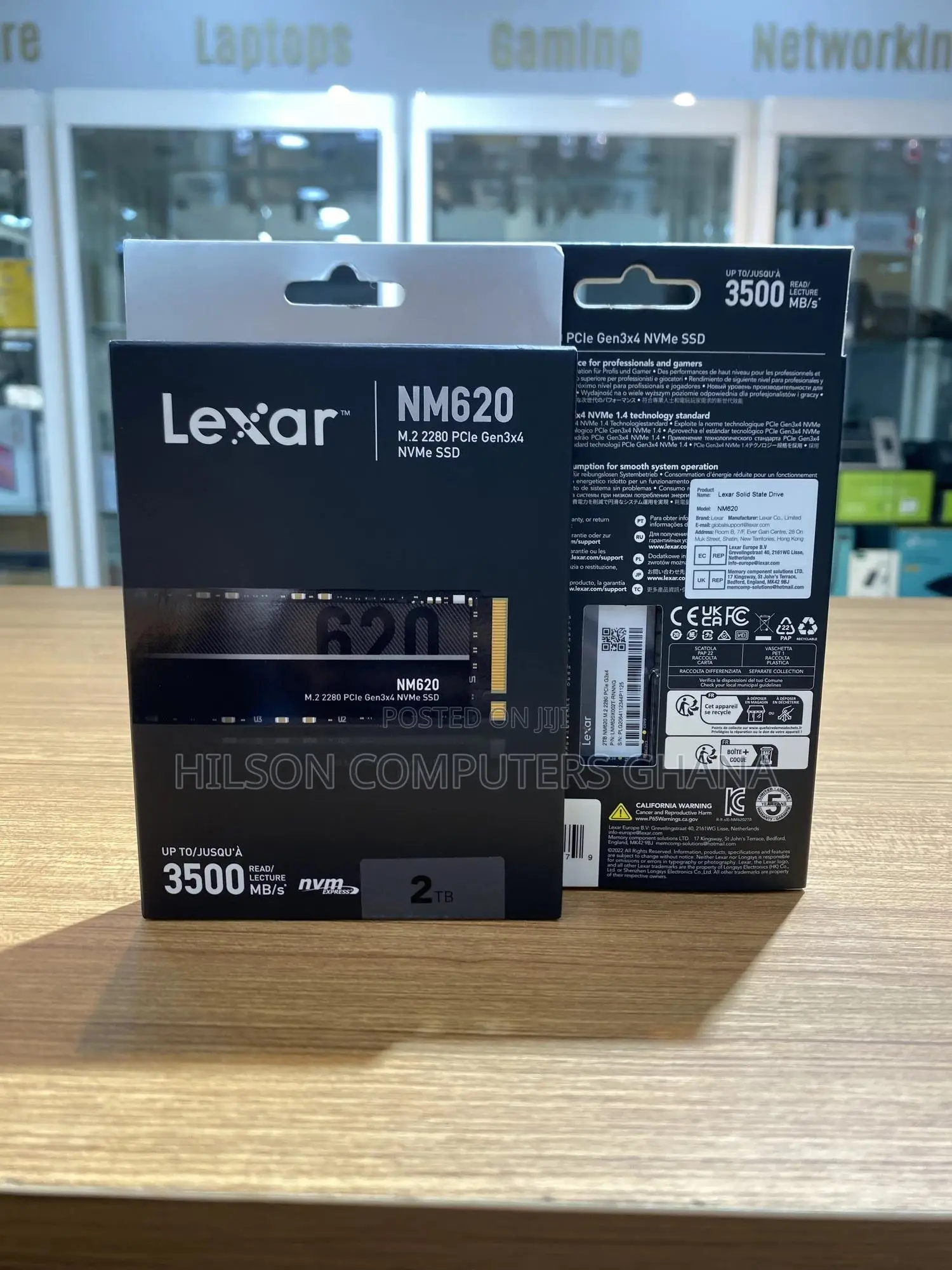 Lexar Nm620 2tb Ssd, M.2 2280 Pcie Gen3x4 Nvme