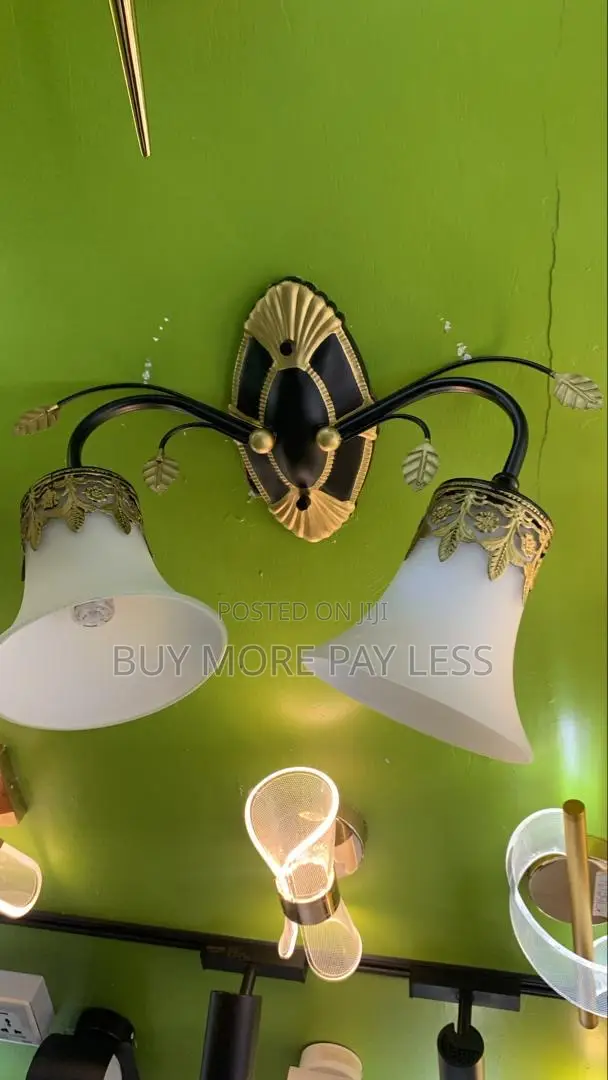 Decorative Two Light Wall Sconce
