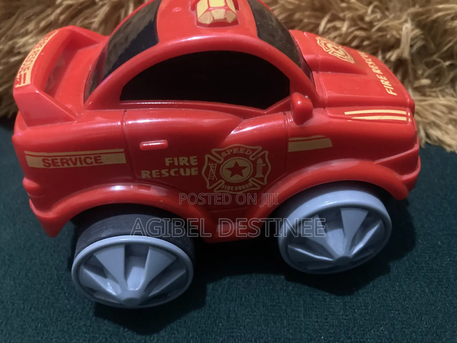 Fire Rescue Toy Car