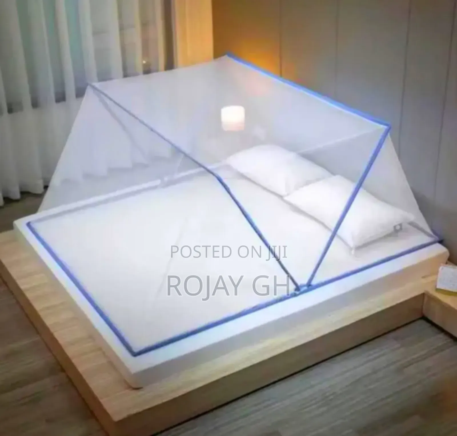 Portable and Foldable Mosquito Net for Double Bed (1.5m)