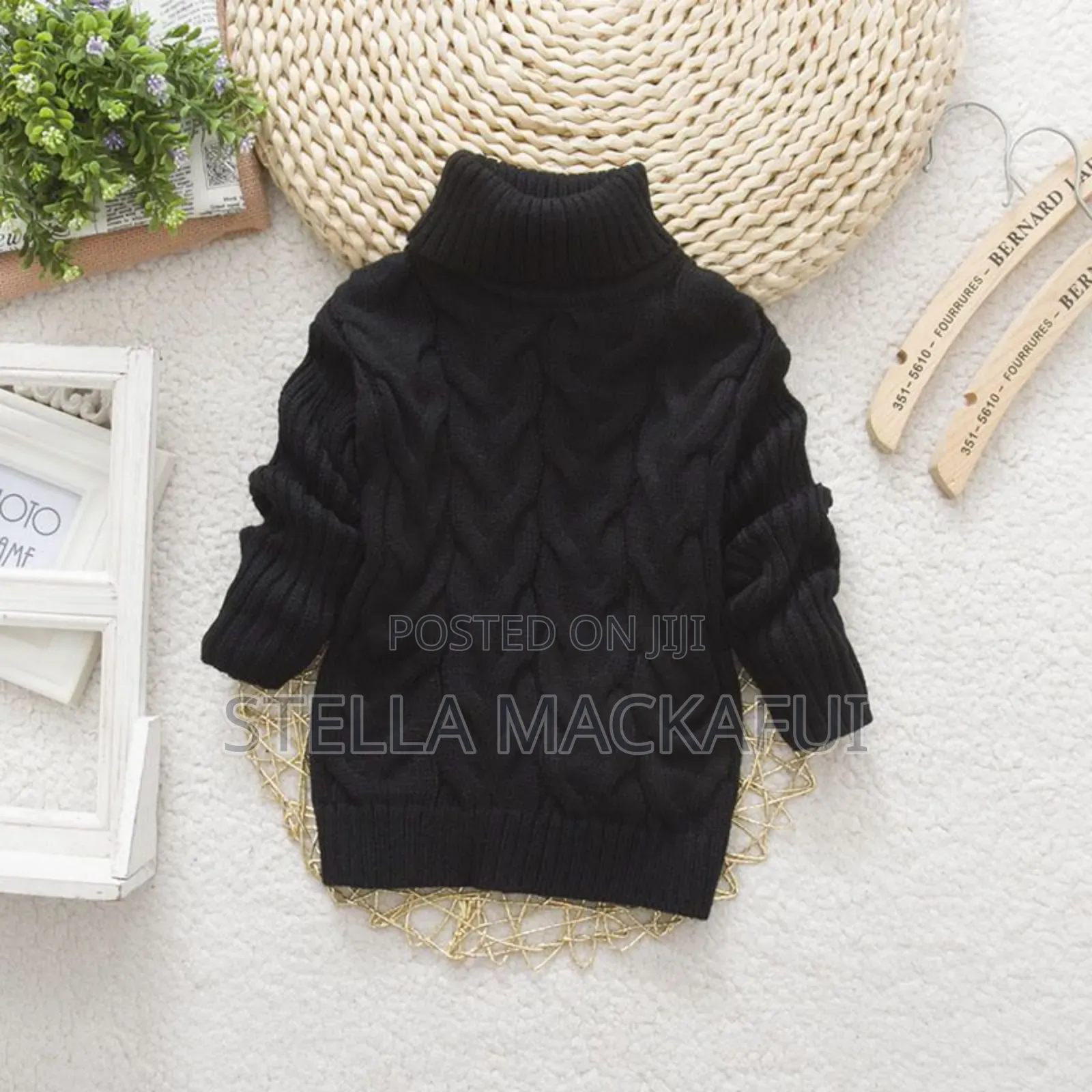 Turtleneck Long Sleeve Shirts for Children 1-4yrs