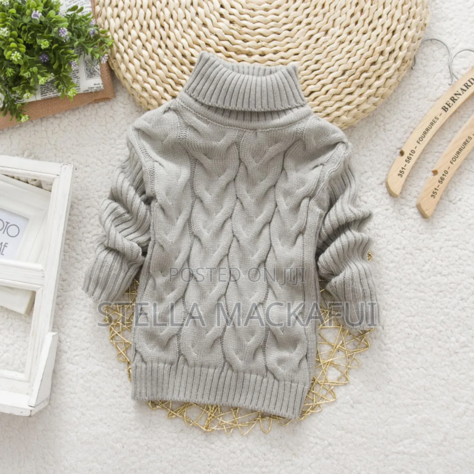 Turtleneck Long Sleeve Shirts for Children 1-4yrs