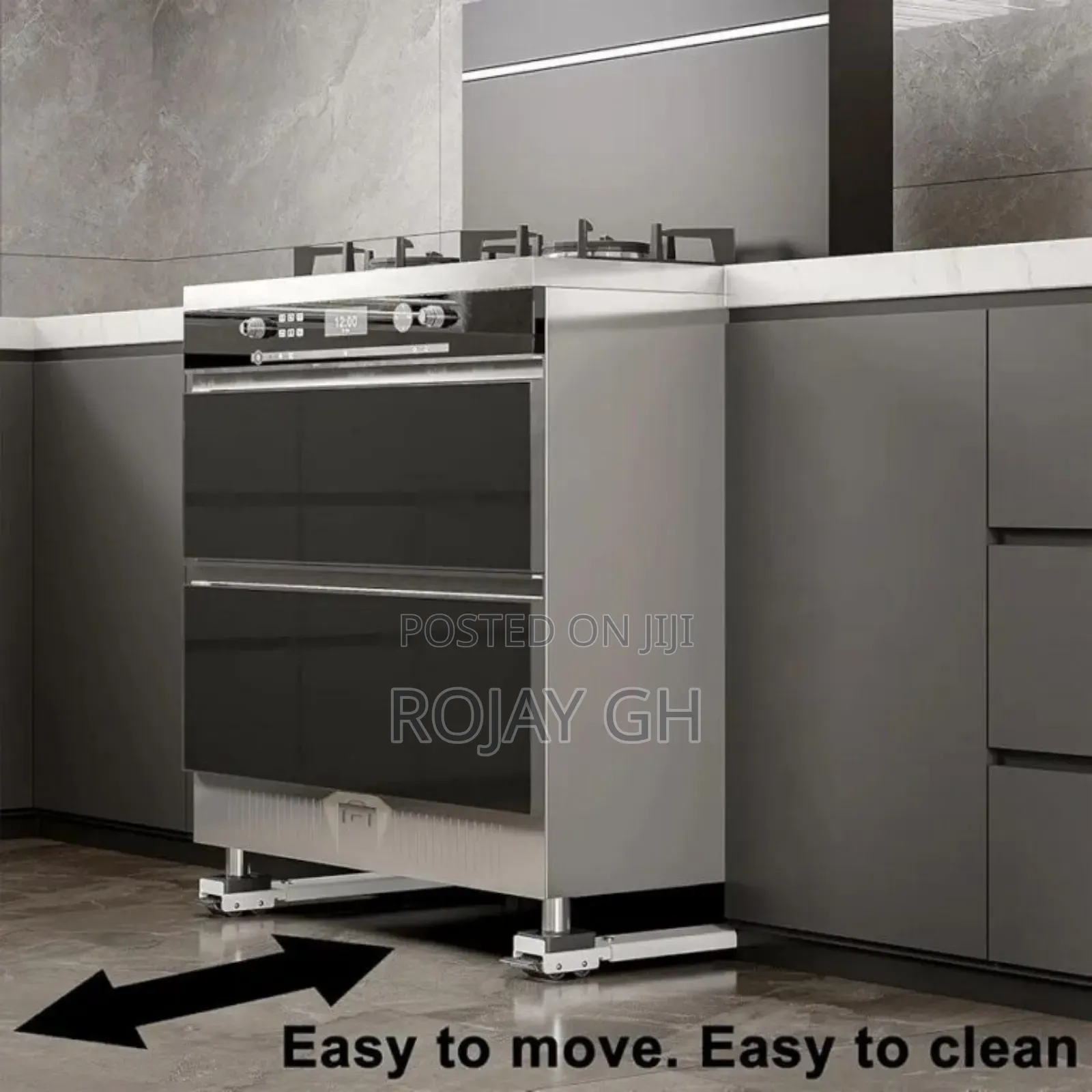 Expandable Appliance Roller for Fridges, Washing Machines, Gas Ovens