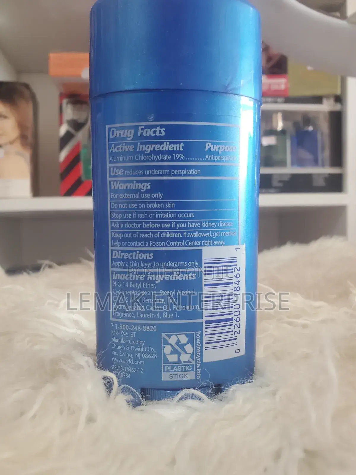 Arrid Extra Extra Dry Solid Antiperspirant Deodorant