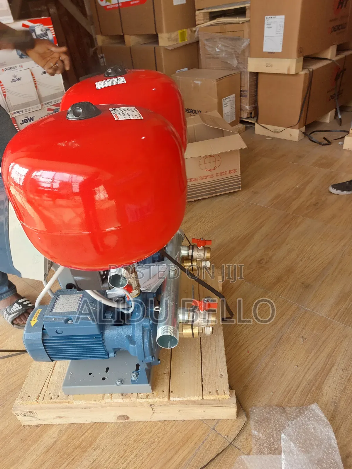 Original Pedrollo Twin Pump 3hp