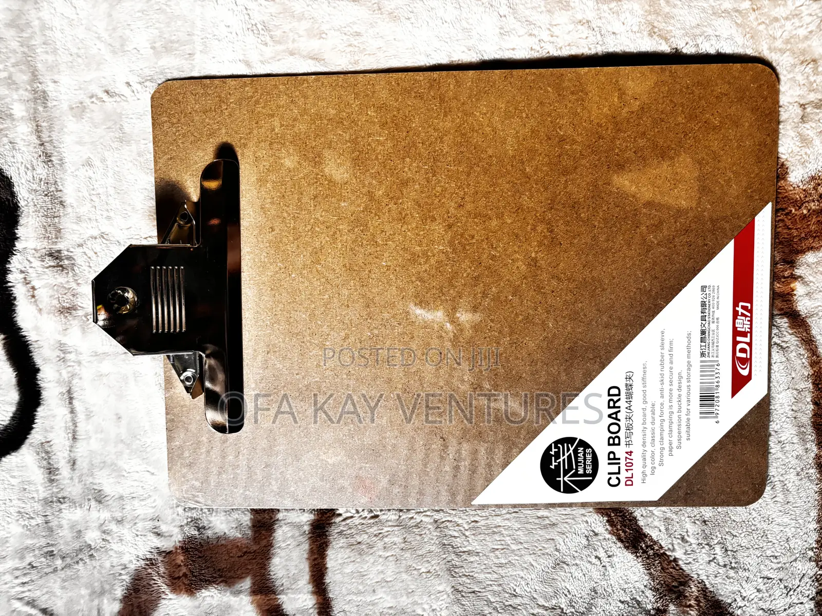 Clip Board With White Board Behind