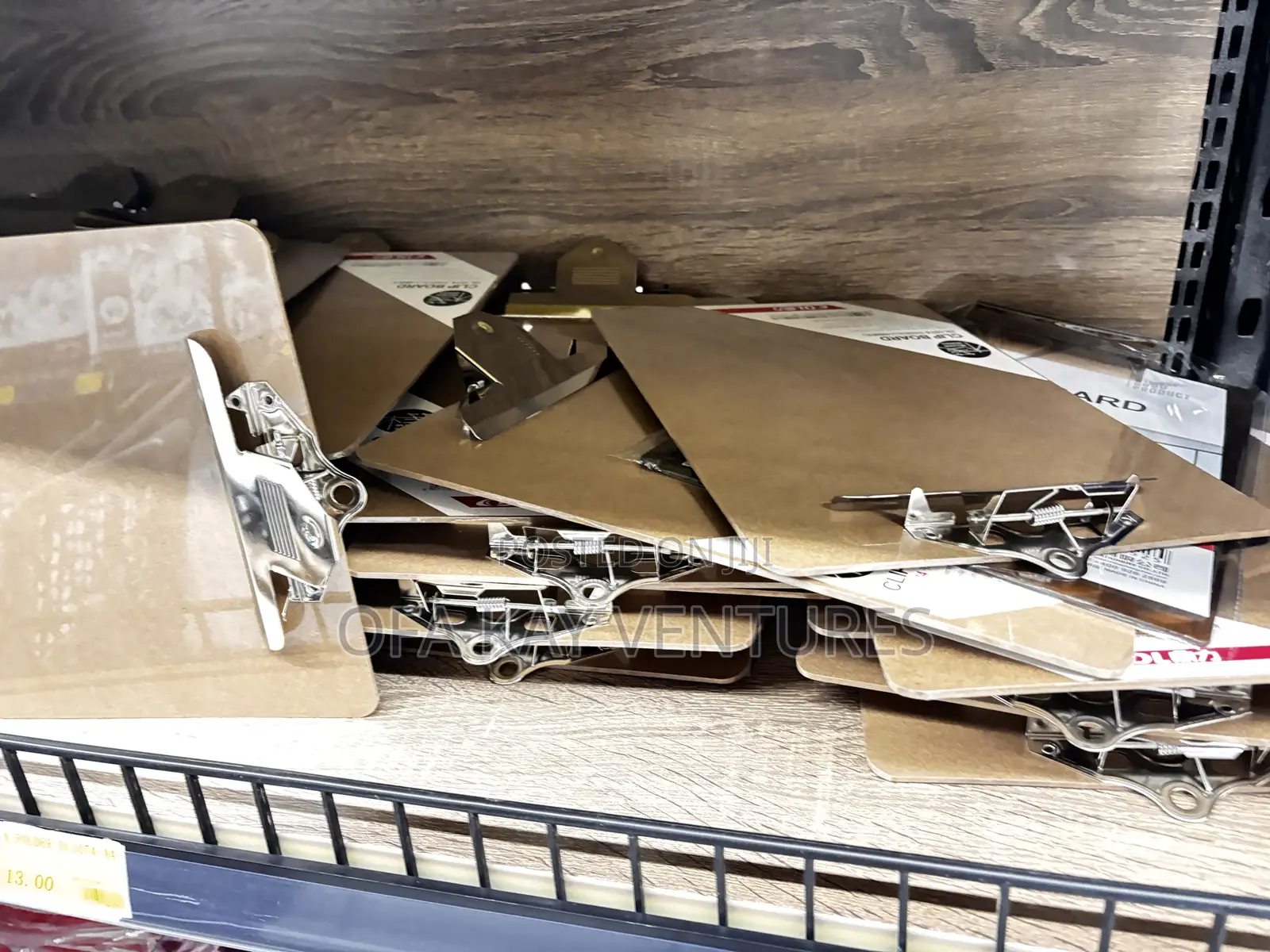Clip Board With White Board Behind