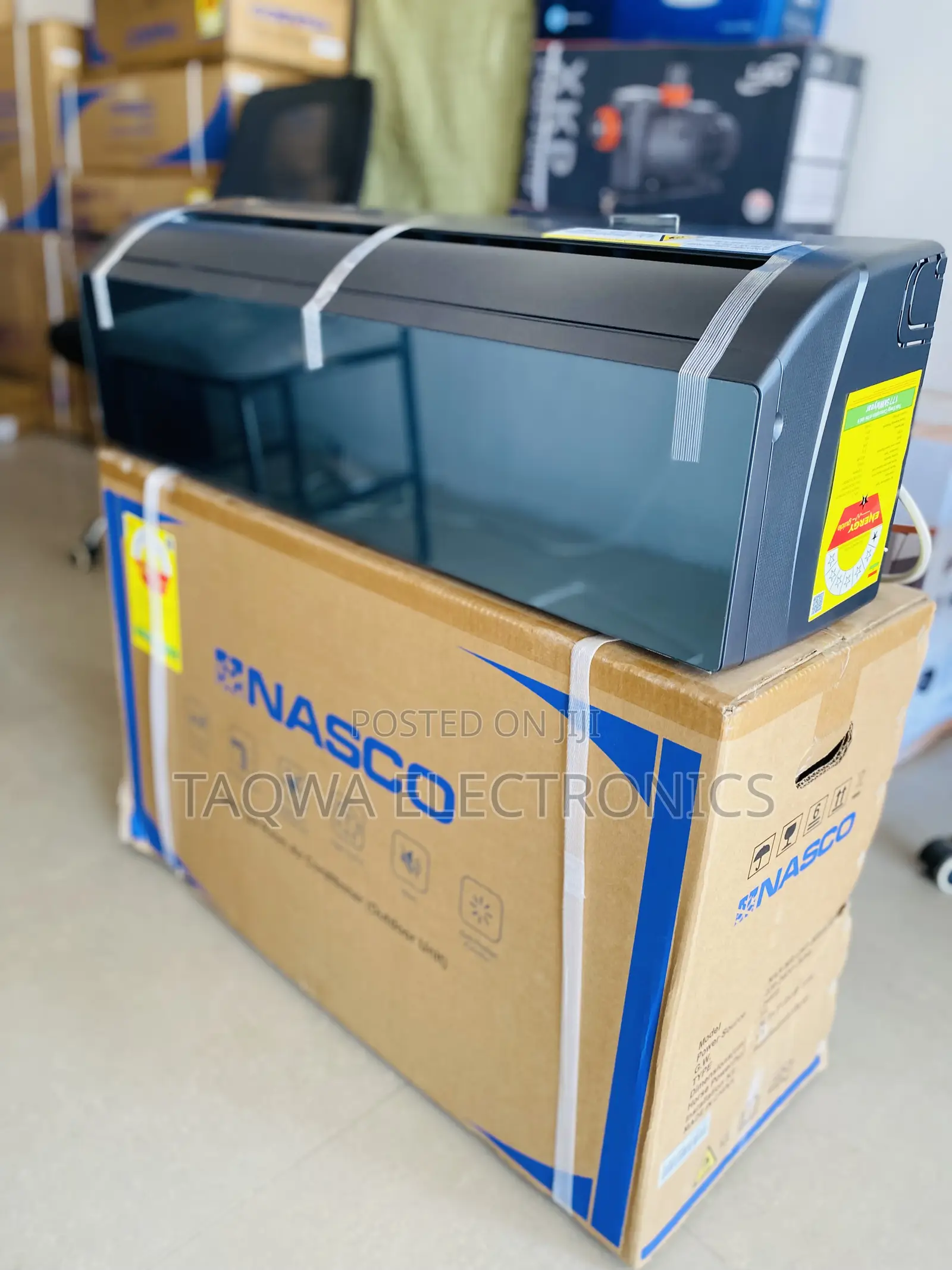 2026 Nasco 1.5hp Black Mirror Air Conditioner