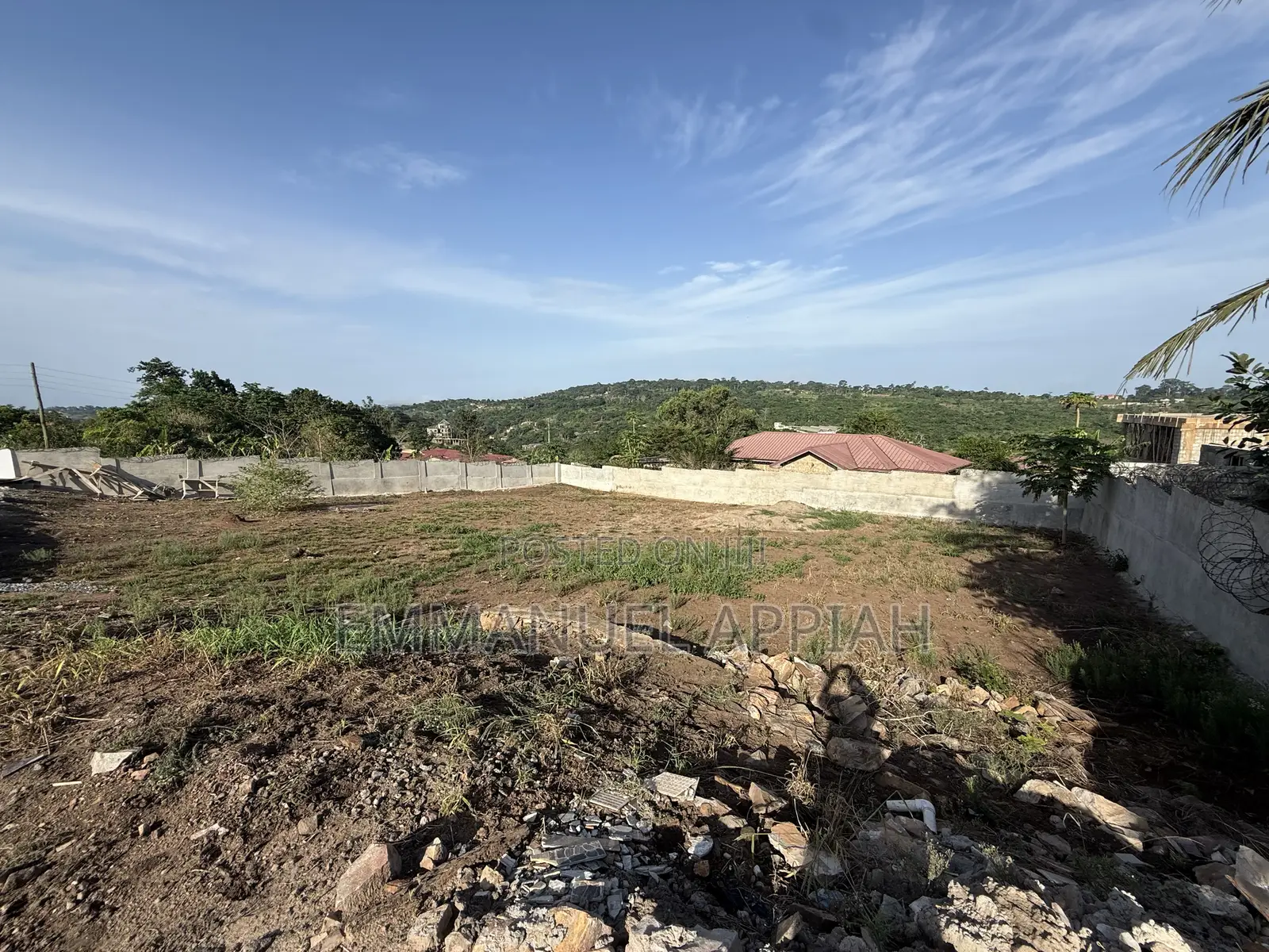 100/125 Plot for Sale at Peduase Kitase