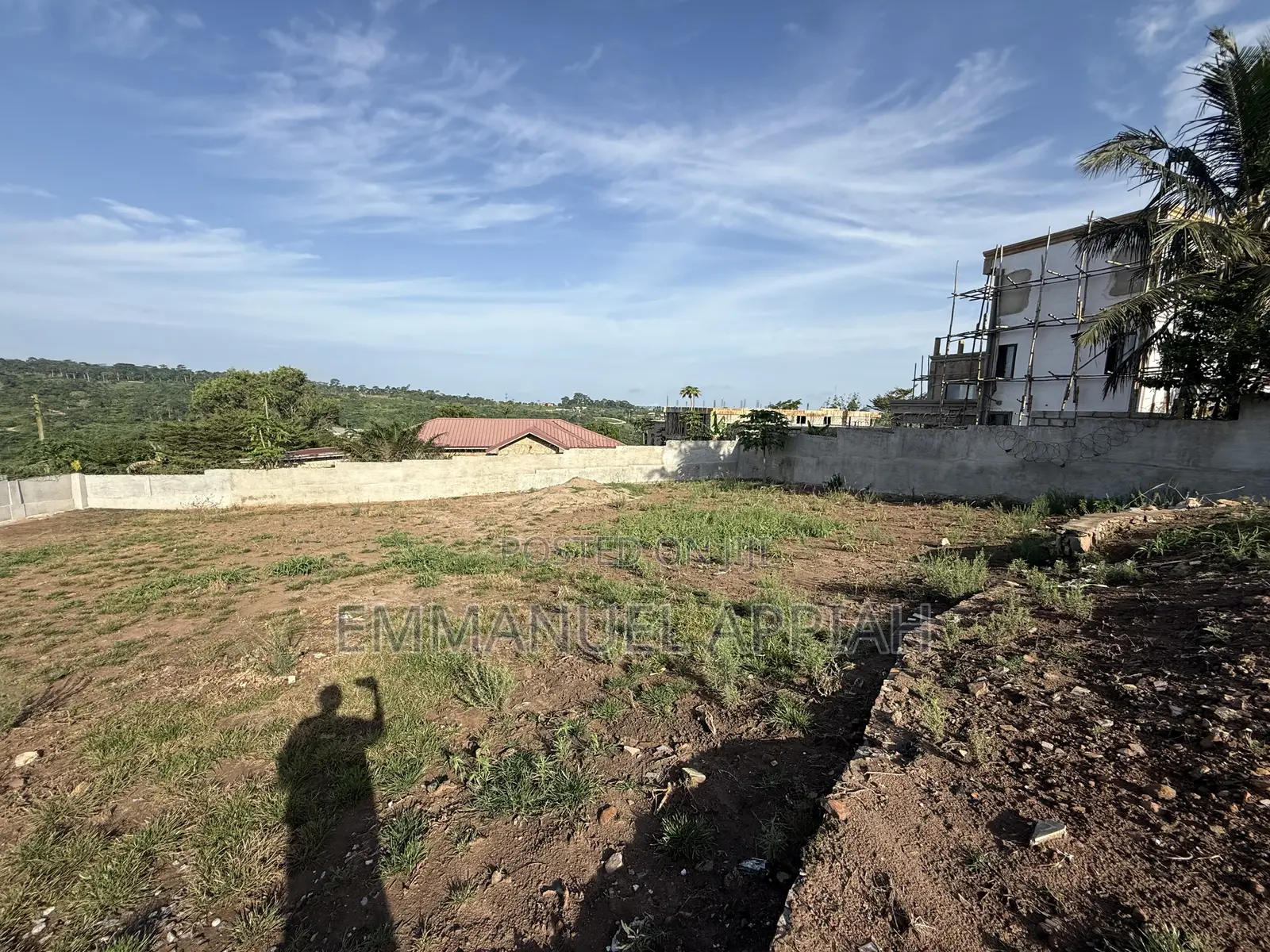 100/125 Plot for Sale at Peduase Kitase