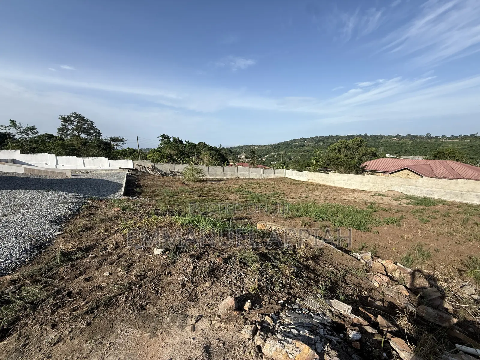 100/125 Plot for Sale at Peduase Kitase