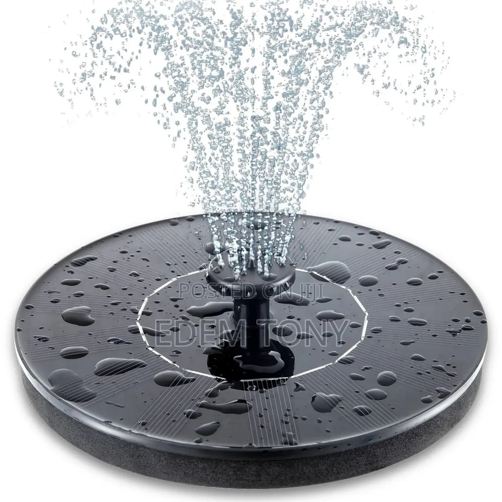Solar Floating Fountain, for Fish Tanks, Small Garden Ponds