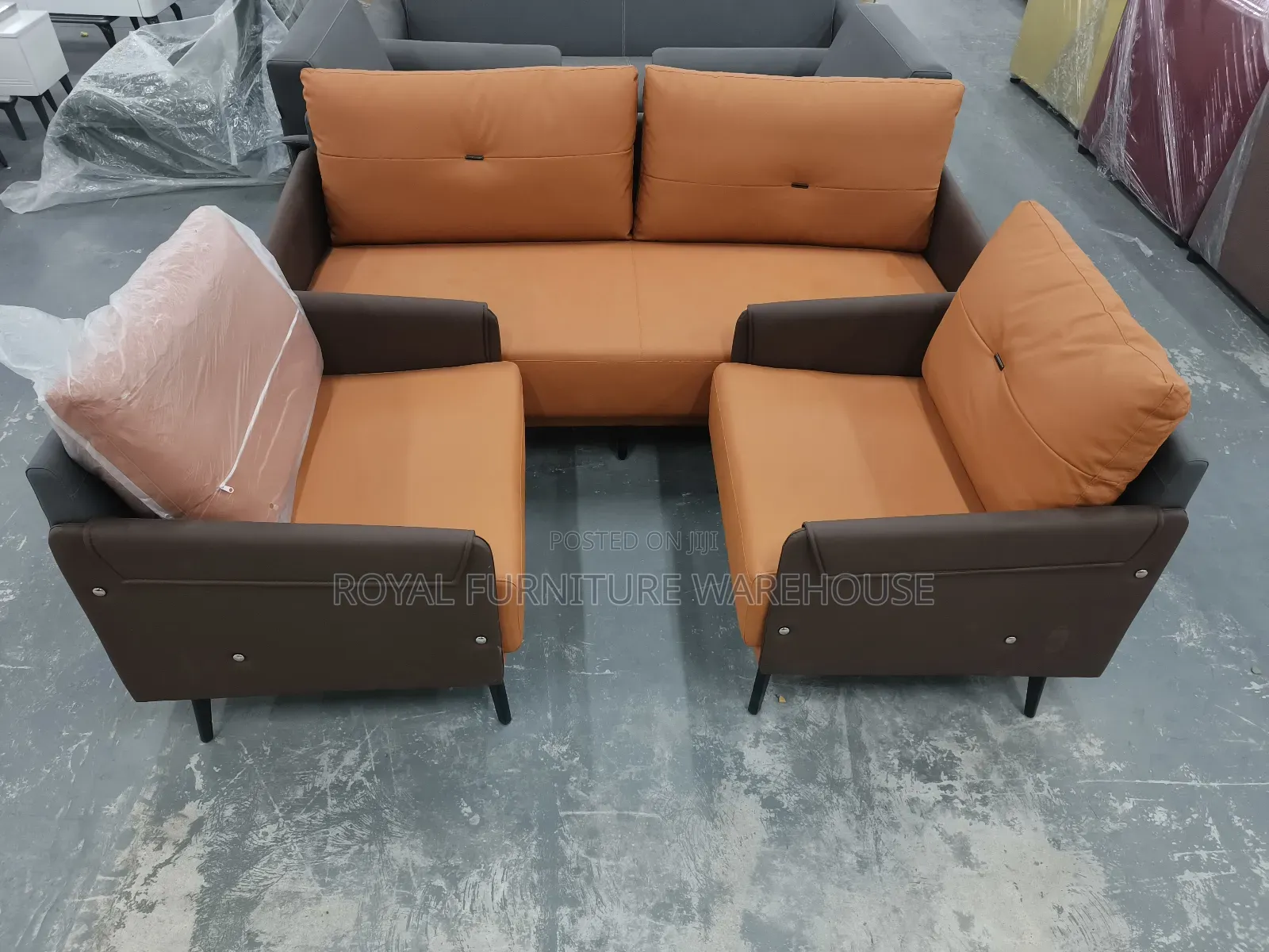 Executive Mid Back Office Sofa Set (Sf-2126)