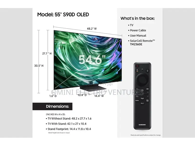 Latest Samsung 55 Oled Smart Tv S90d