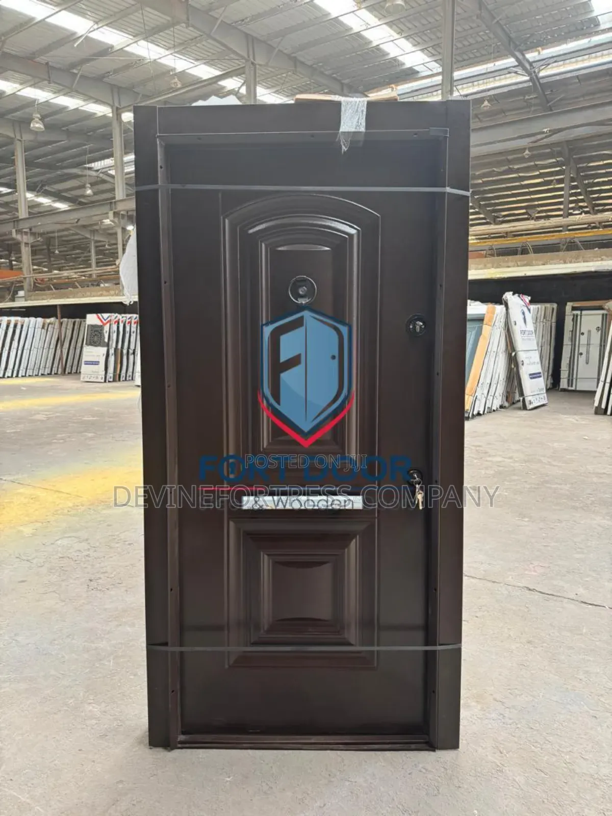 High Quality Full Metal Doors Brown 11⁄2 Available in All Colors