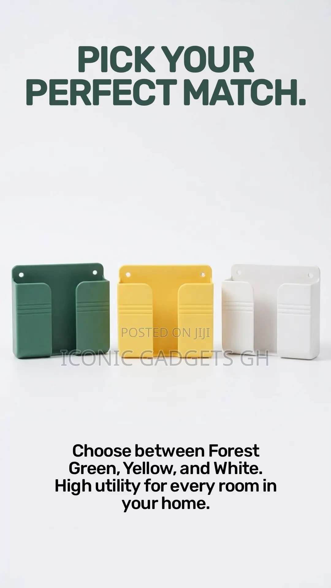 Wall‐Mounted Storage Holder