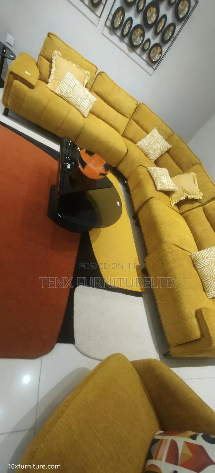 Sofa Corner(Yellow)
