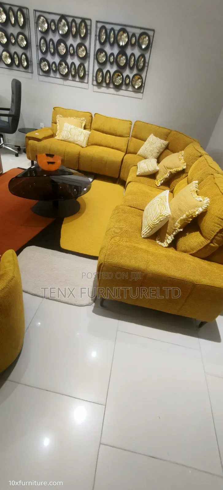 Sofa Corner(Yellow)