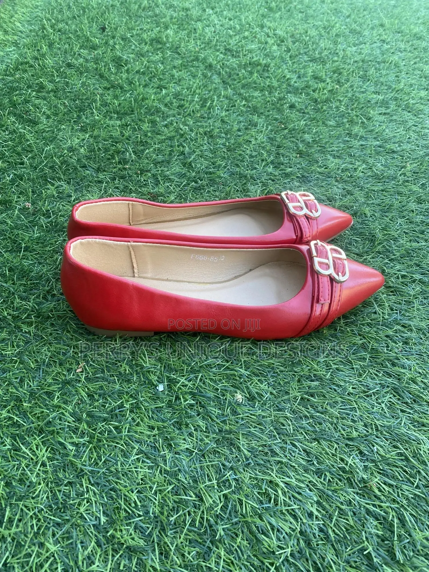 Rubycharm Elegance Pointed Flats (Red Edition)