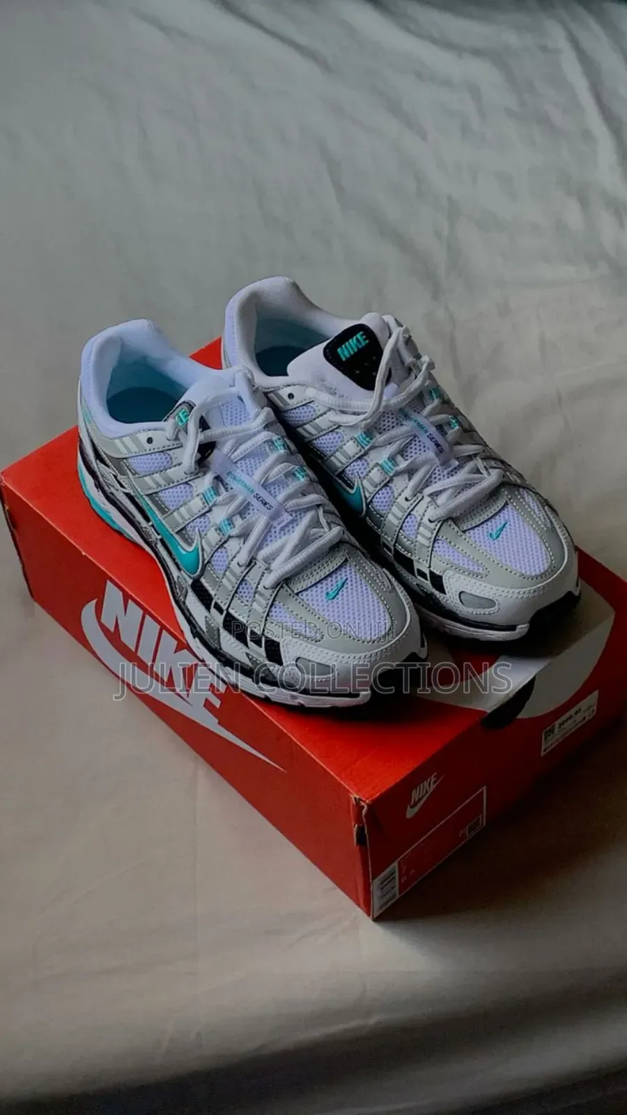 Nike Air P 6000 Sea Blue N White