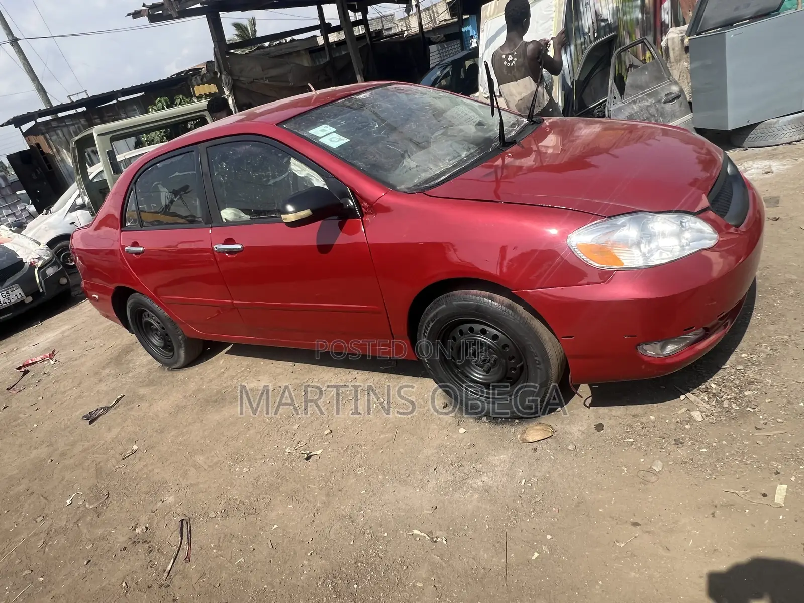 Toyota Corolla LE 2004 Red