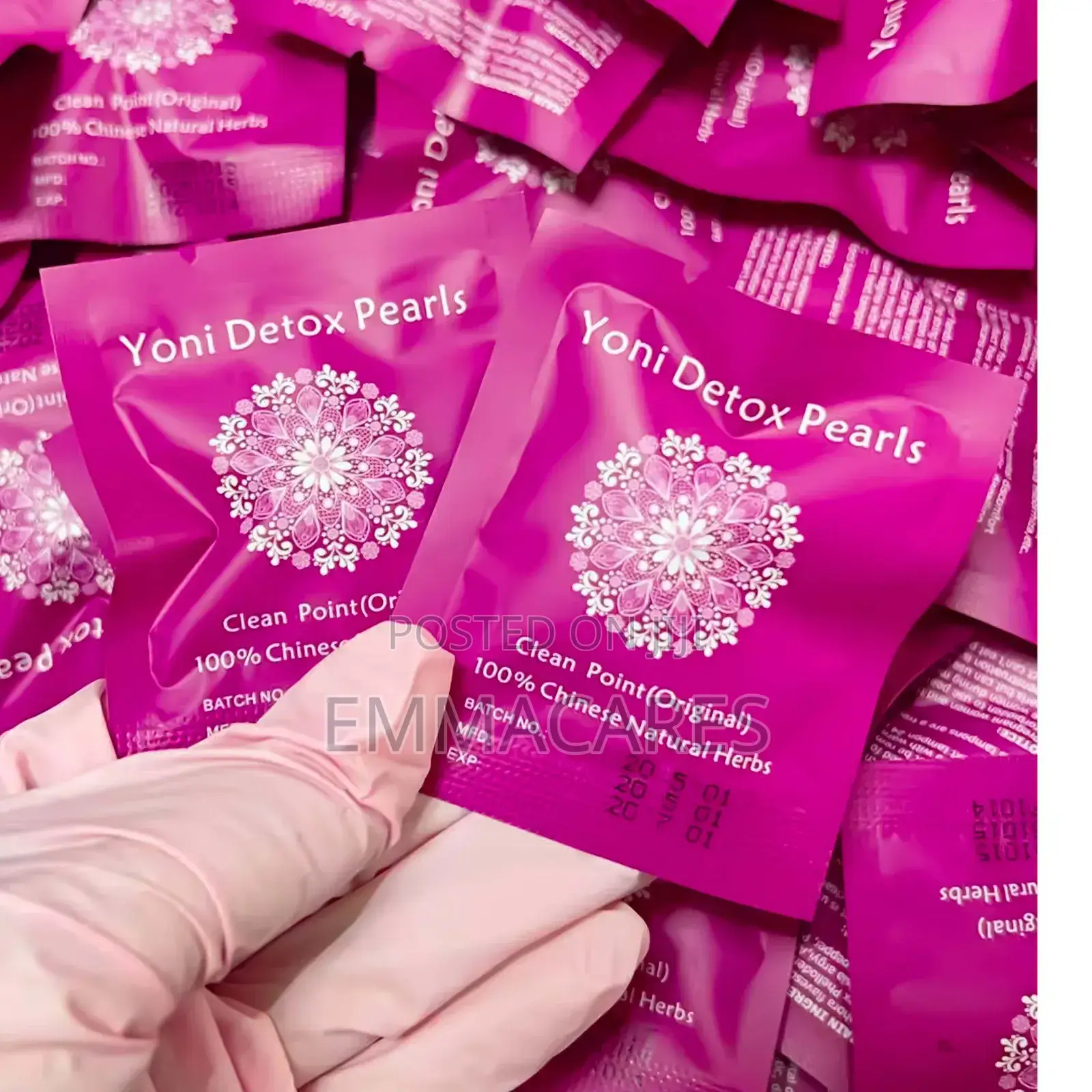 Yoni Detox Pearls. Natural Herbal Vagina Cleaner